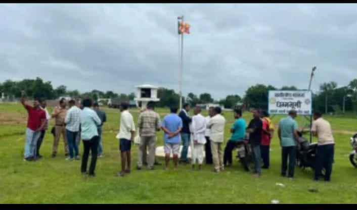 विसापुर येथे धम्मभूमीतील बुद्धमूर्ती चोरीचा प्रयत्न